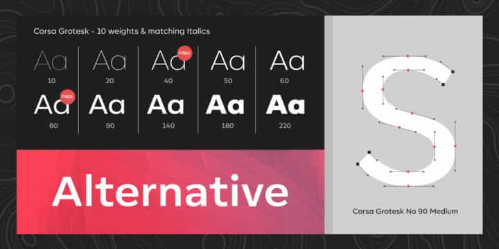 Corsa Grotesk Font Family Image 3