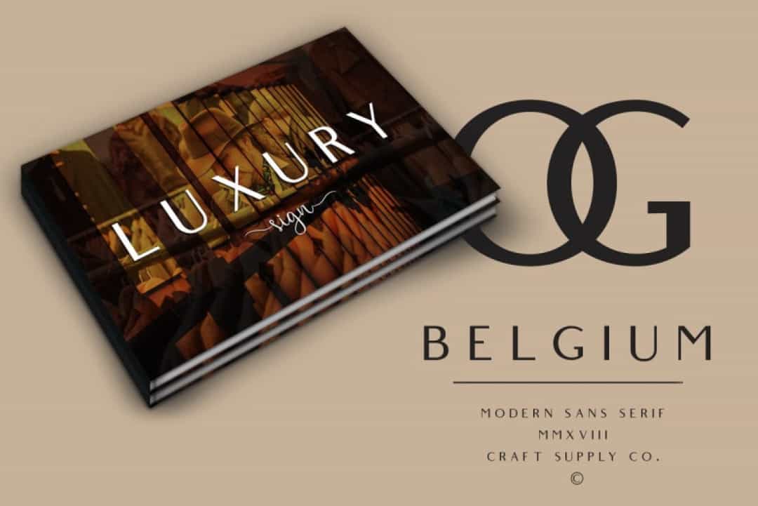Belgium Font Family Image 2