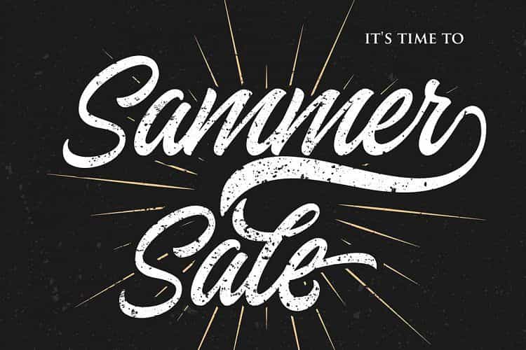 Hector Barbossa Script Font Image 2