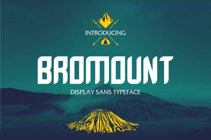 Bromount Typeface Image 1