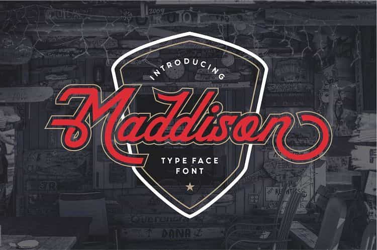 Maddison Typeface Image 1