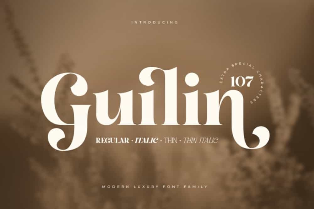 Guilin Font Image 757