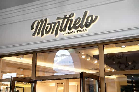 Monthelo Vintage Font Image 4