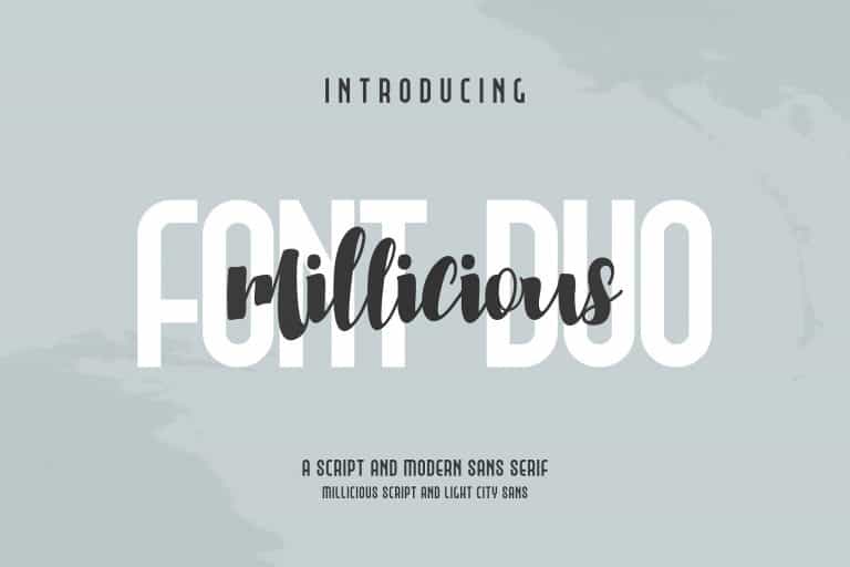Millicious Brush Font Image 1