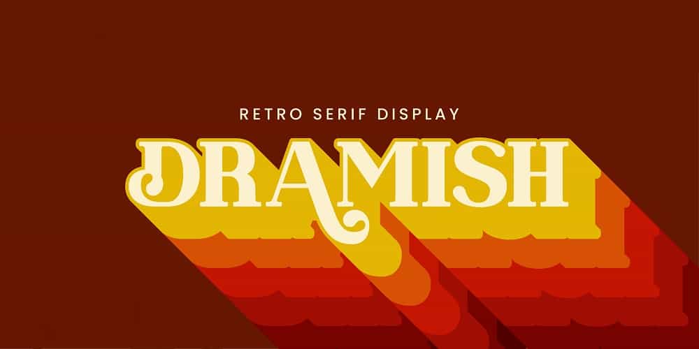 Dramish Font Image 430