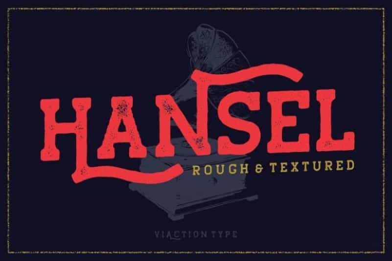 Hansel Slab Serif Font Image 1