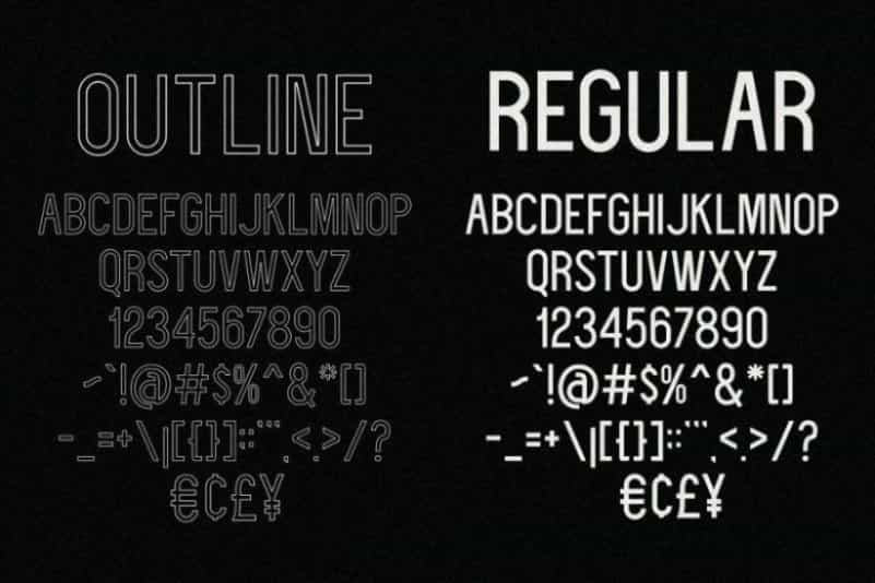 Deflagrate Font Family Image 2