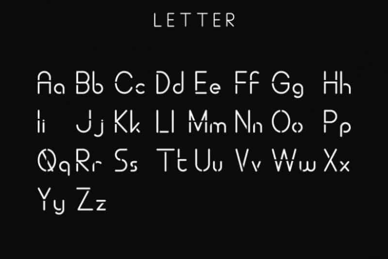 Aldora Futuristic Font Image 3