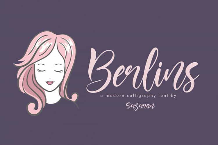 Berlins Script Font Image 1