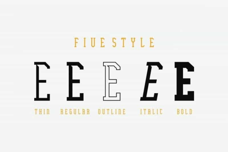 Ellard Jagger Display Font Image 2