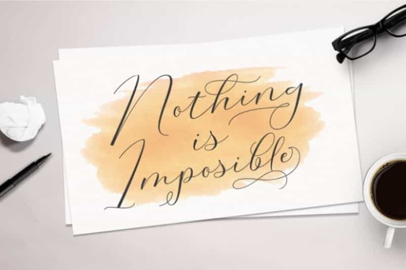 Morris Script Font Duo Image 3