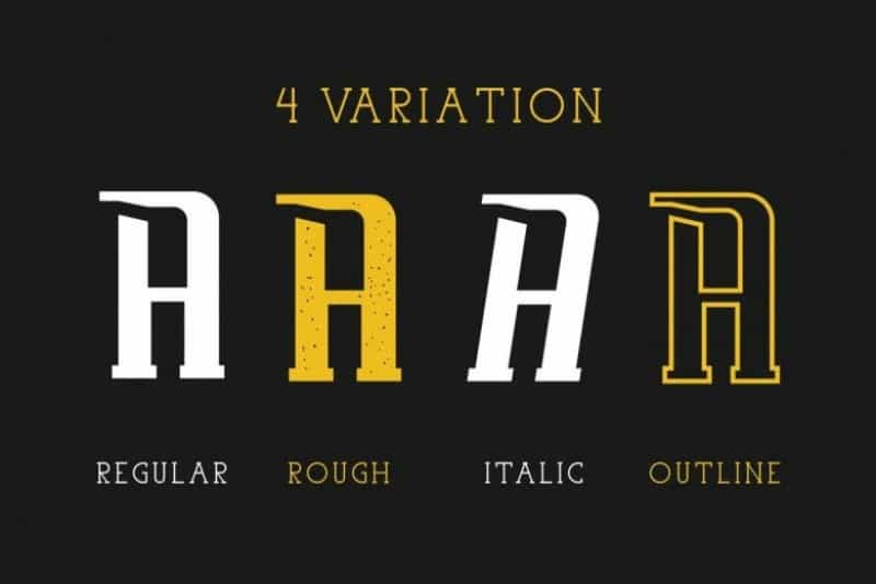 Uovo Di Drago Typeface Image 3