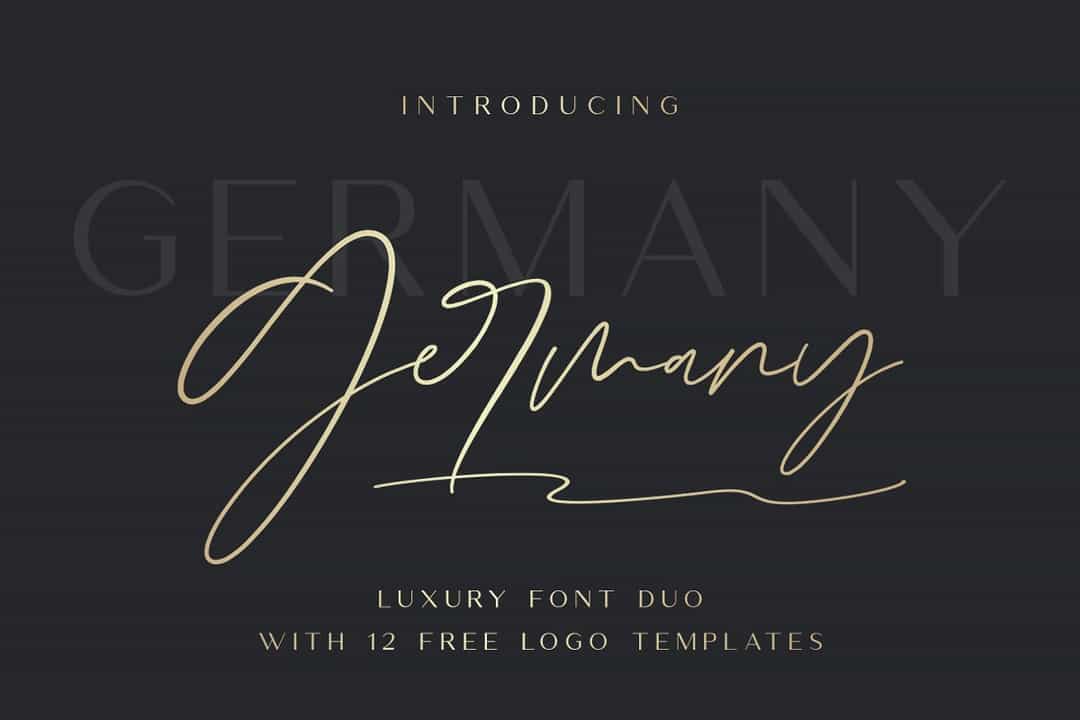 Germany Font Duo Image 1