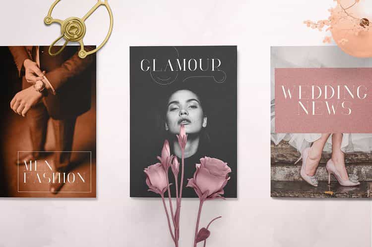 RoseGold Serif Font Image 2