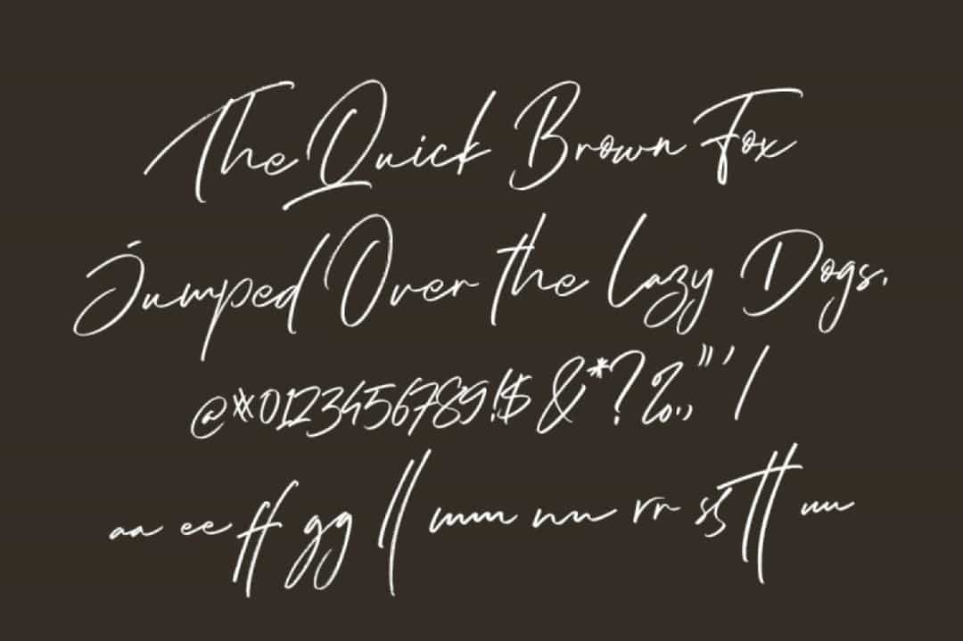 Hai Angellica Font Image 2