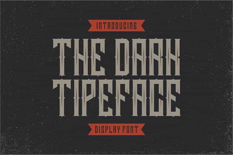 Darkrise Typeface Image 2