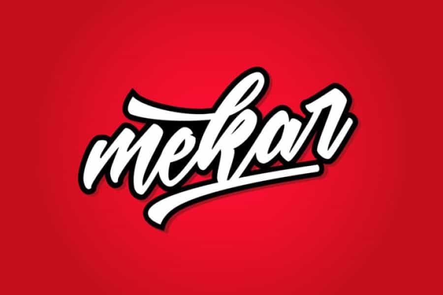 Mekar Script Font Image 1