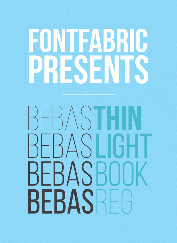 Bebas Neue Font Family Image 6