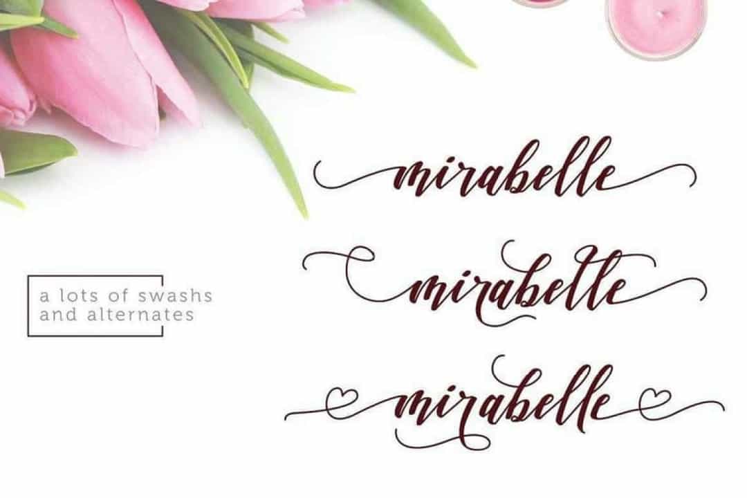 Daniesha Script Font Image 2