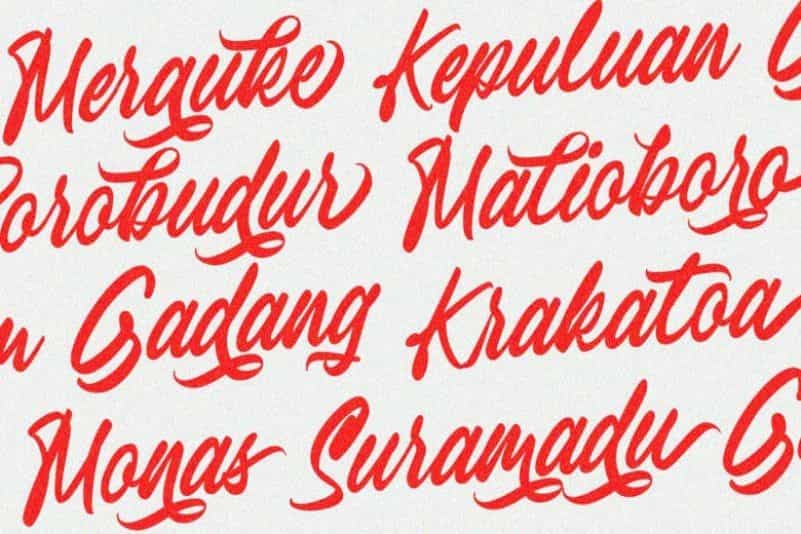 Bravenheart Script Font Image 3