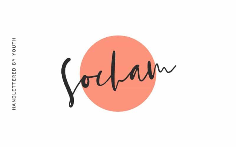 Socham Script Font Image 1