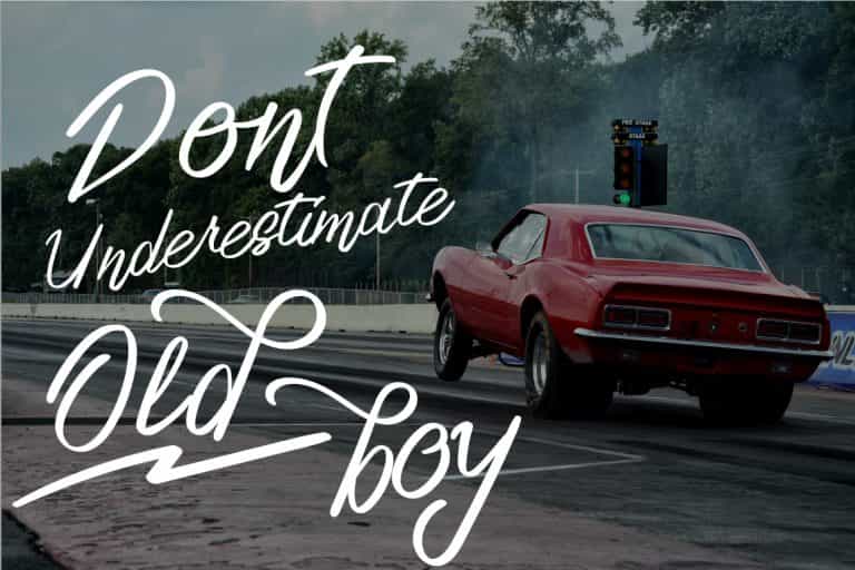 Ourlastt Script Font Image 2