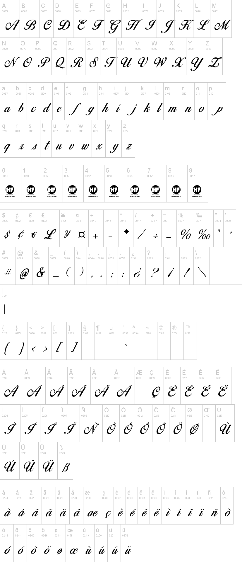 Birds of Paradise Font Image 2