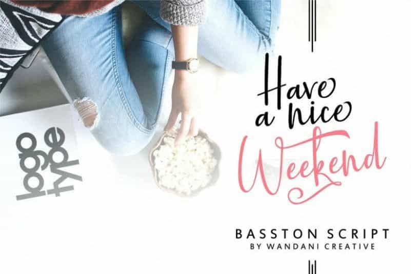 Basston Script Font Duo Image 2