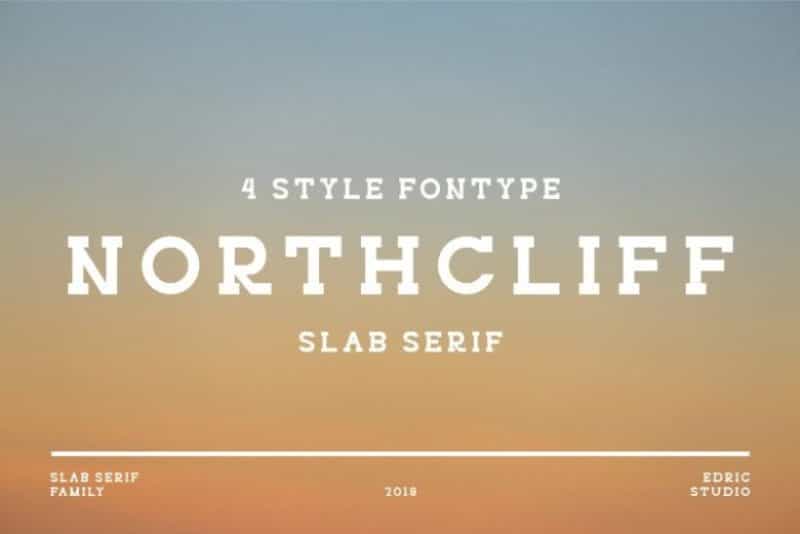 Northcliff Slab Font Image 1