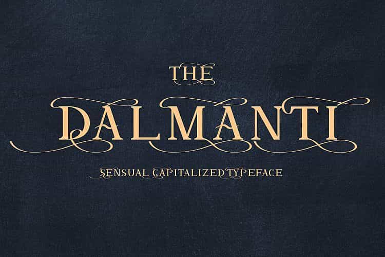 Dalmanti Typeface Image 1