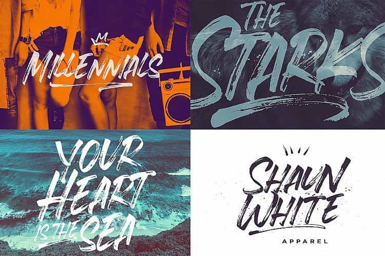 Seblaque Brush Font Image 2