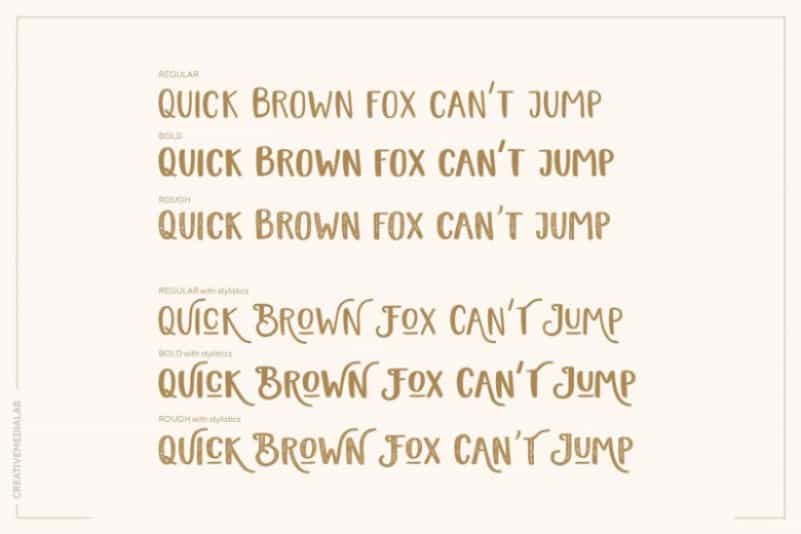 Brotherley Typeface Image 3