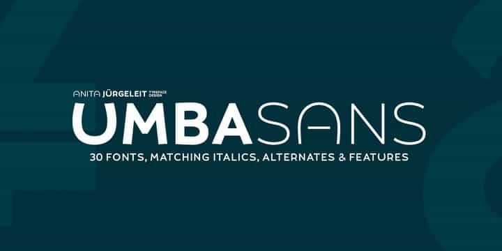 UMBA Sans Font Family Image 1