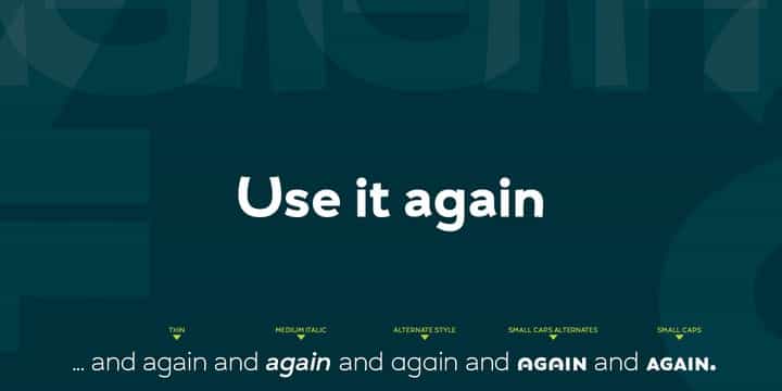 UMBA Sans Font Family Image 3