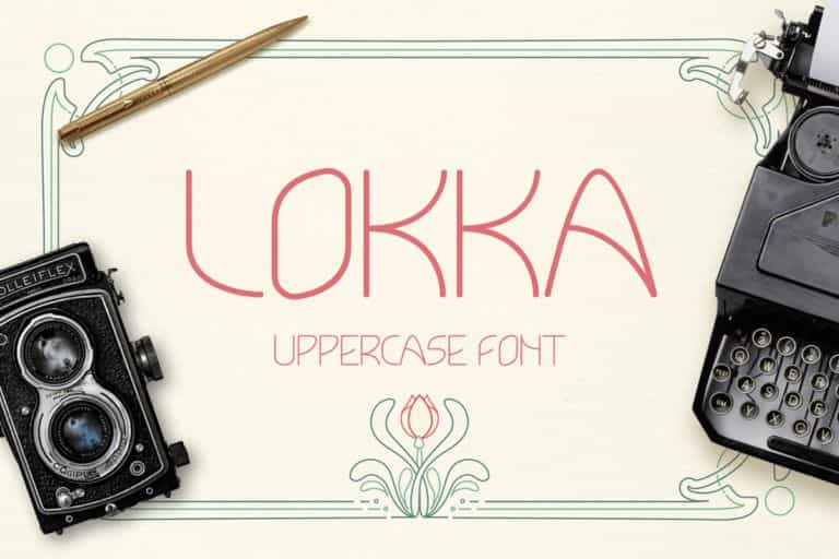 Lokka Typeface Image 1