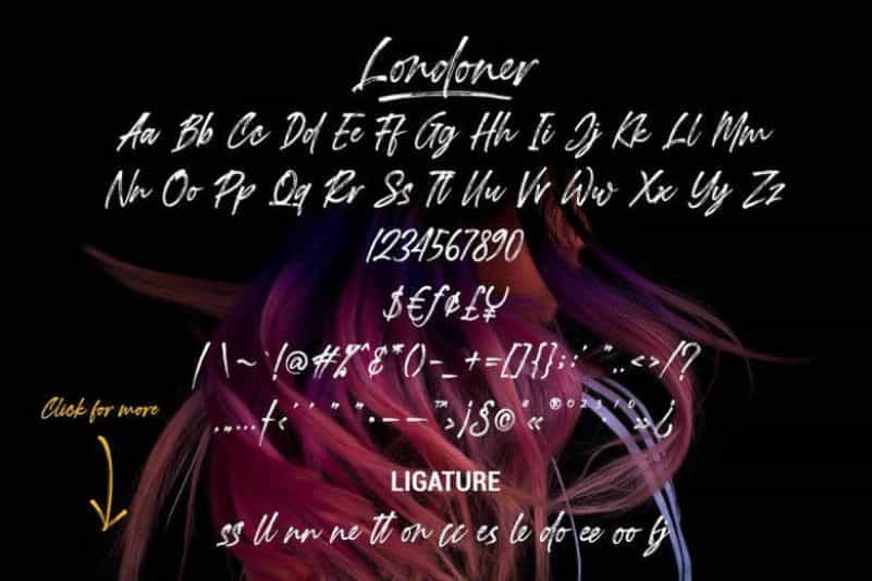 Londoner Brush Font Image 4
