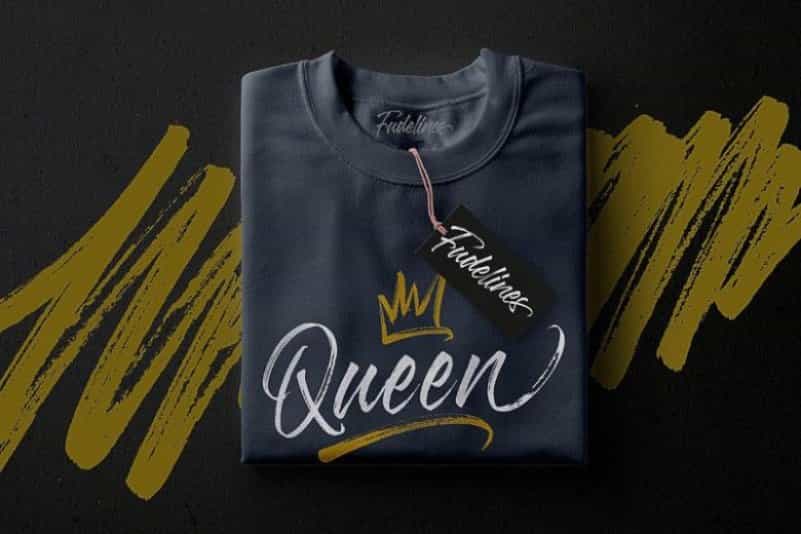 Fudelines Brush Font Image 2