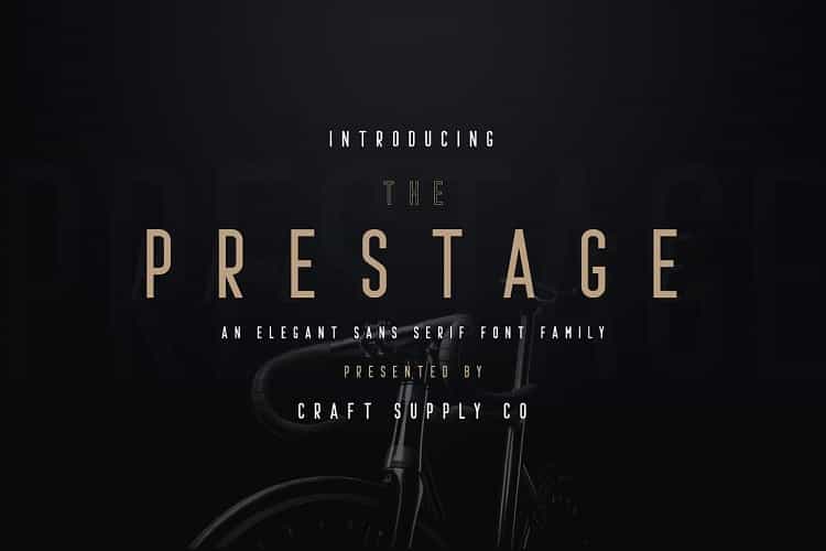 Prestage Font Family Image 1
