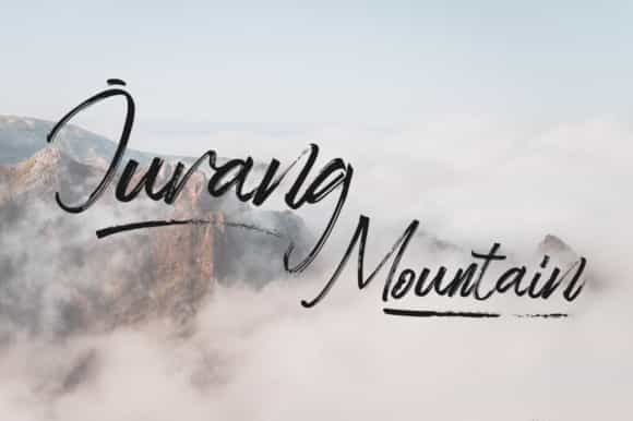 Roadsouth Brush Font Image 3