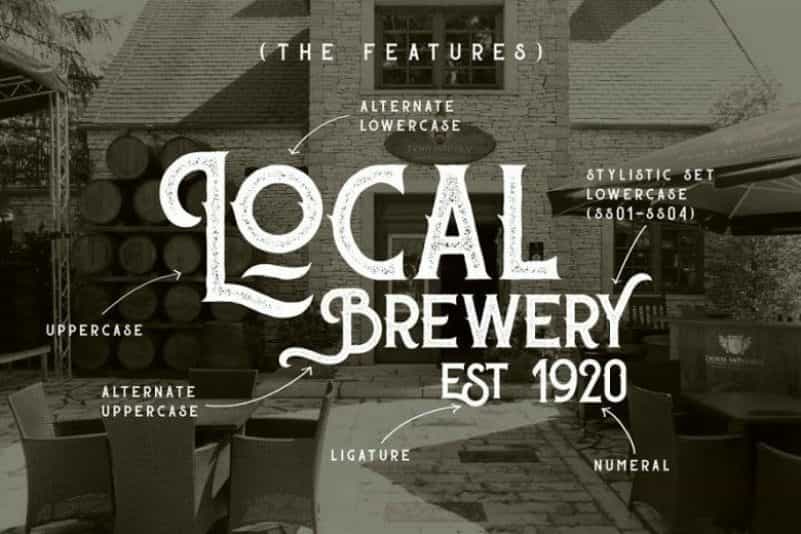 Sherlock Typeface Image 3