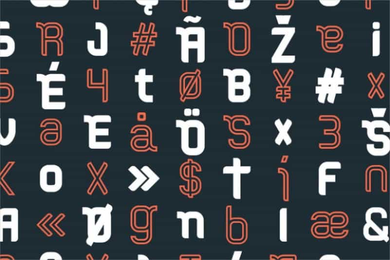 Stucker Display Font Image 2
