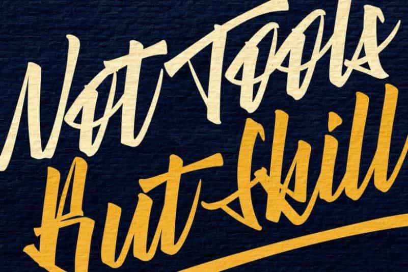 Right Times Brush Font Image 2