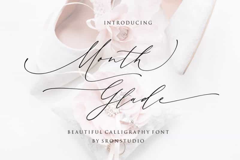 Month Glade Handwritten Font Image 1