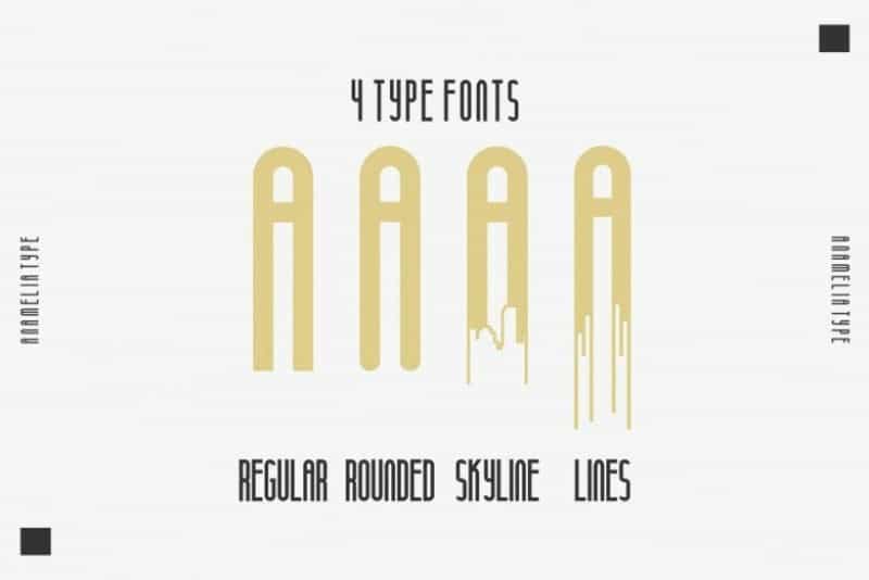 Anamelia Typeface Image 2