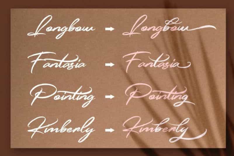 Simpletune Handwritten Font Image 2