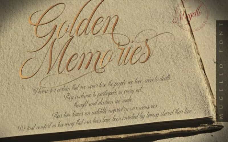 Mugello Calligraphy Font Image 2