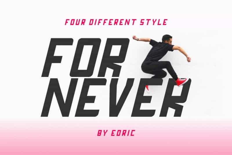 FORNEVER Typeface Image 1