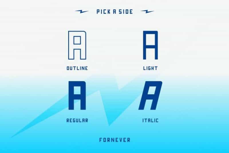 FORNEVER Typeface Image 2