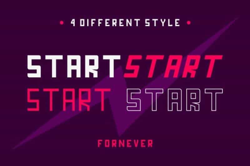 FORNEVER Typeface Image 3
