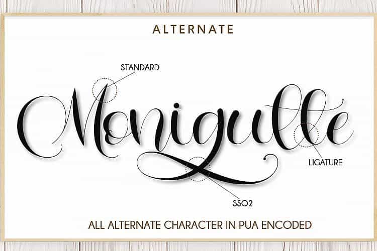 Letterhear Script Font Image 2